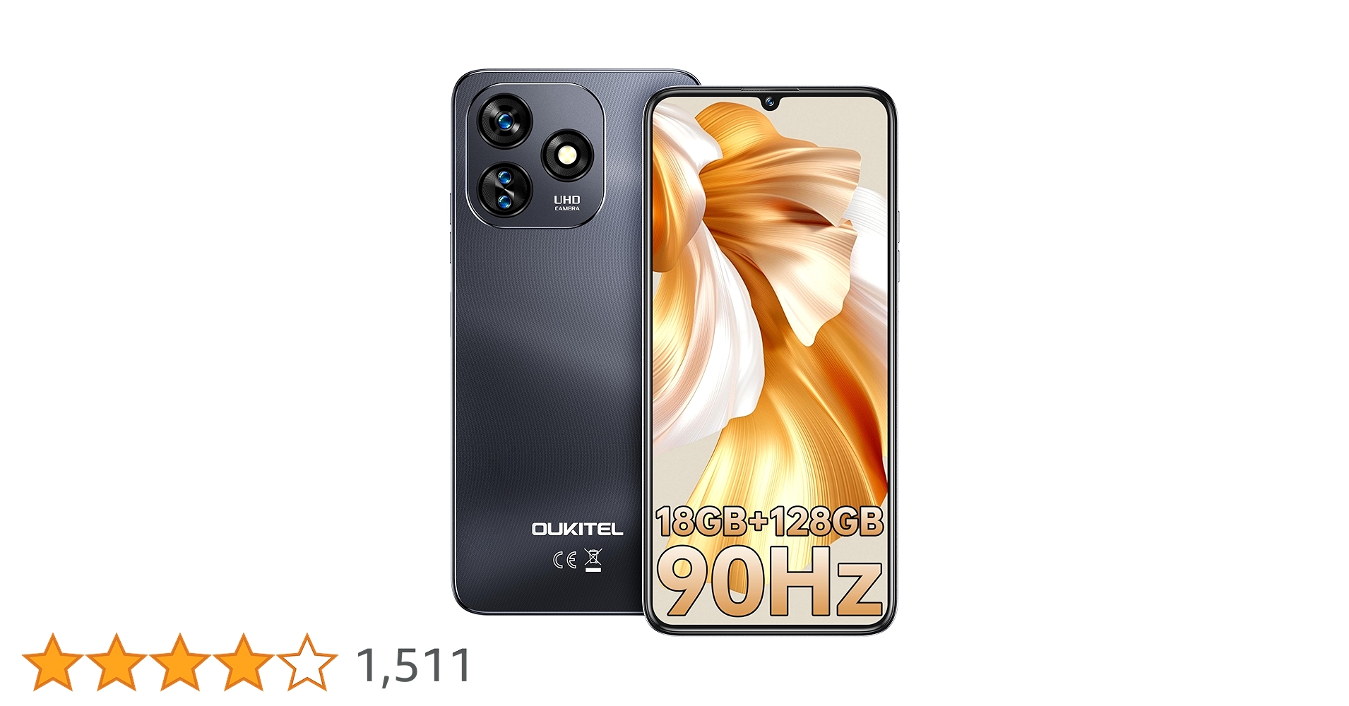 OUKITEL C51 16GB RAM+128GB Black Sim フリー OUKITEL C51 16GB RAM+128GB Black Sim フリー Amazon.com